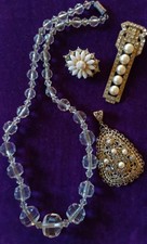 Vintage Lotx4 Necklace Pendant