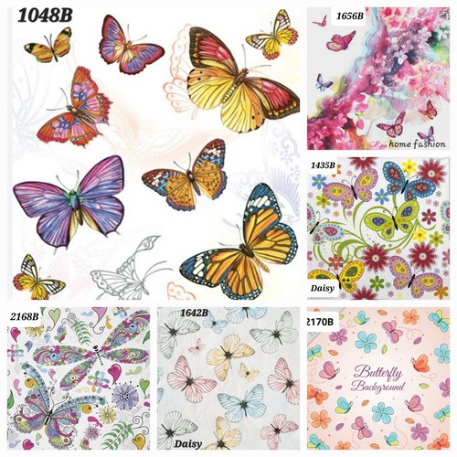 Butterflys mixed table - 6, /