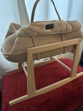 Baby Elegance Moses Basket with Rocking Stand and Mattress | BRAND NEW