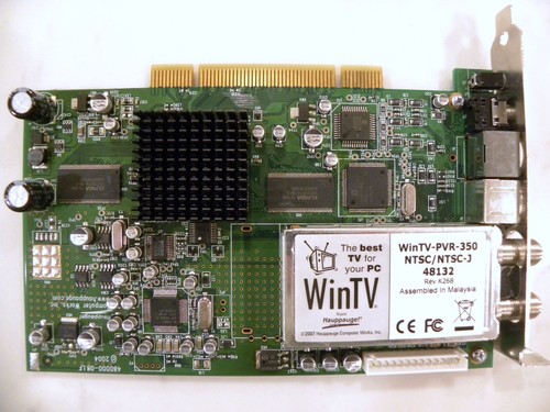 Hauppauge wintv tuner video - hauppauge!,