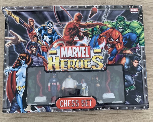 Marvel heroes chess set - chess, 2003