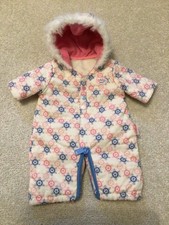 ? ZAPF BABY BORN SNOWSUIT ? 43cms DOLLS CLOTHES WINTER PRAM SUIT