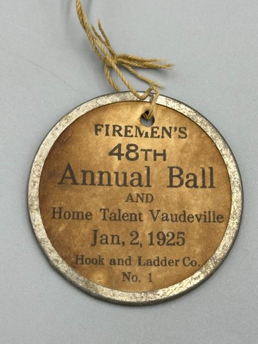1925 firemen hook ladder - firemen's,