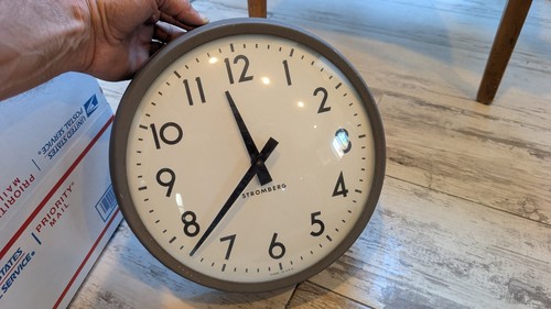 Vintage stromberg slave - vintage, clock