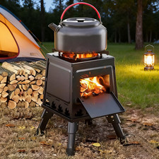 Fire Pit Folding Patio Garden Bowl Outdoor Camping Wood Stove Oudoor Cooking NEW