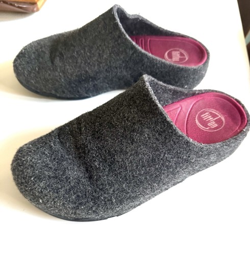 Fitflop shuv clog gray - fitflop,