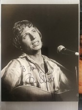 Signed  10x8" press promo photo TOMMY STEELE AUTOGRAPH see photo of rear