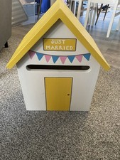 Beach Hut Post Box Wedding / Party / card box 