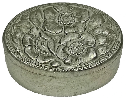 Vintage cellini pewter oval - pewter,