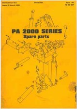 McConnel Hedgetrimmer PA2060 PA2070 PA2080 - Parts Manual 
