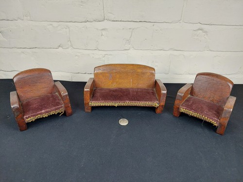Large chunky vintage wooden