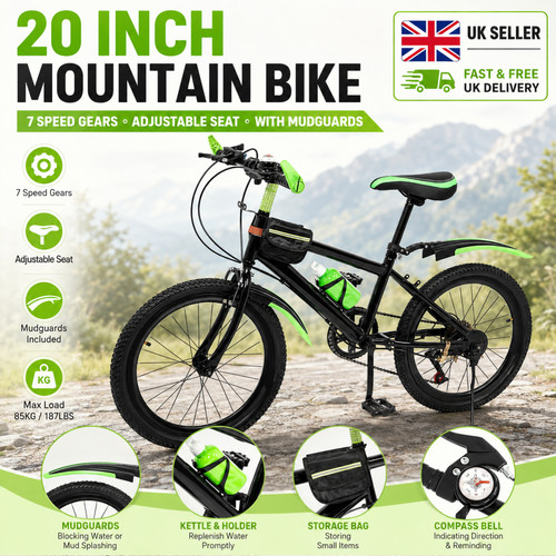 Inch mountain bike speed - 20,