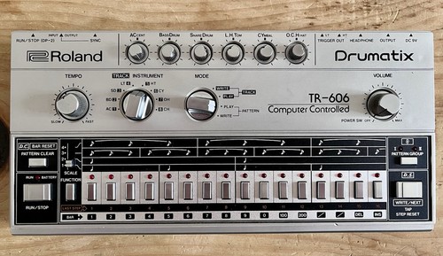 Roland 606 drumatix - tr-606, vintage
