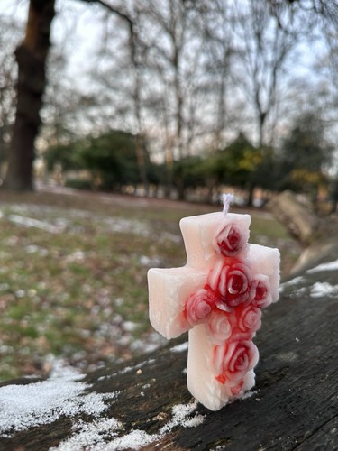 Jesus cross candle set 2 - jesus,