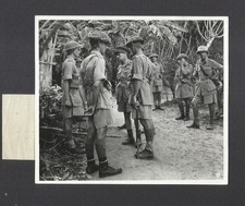 (BXS5) RARE ARCHIVE PRESS PHOTO 1940S LT GEN IRWIN IN BURMA INDIA ARMY WW2 WWII