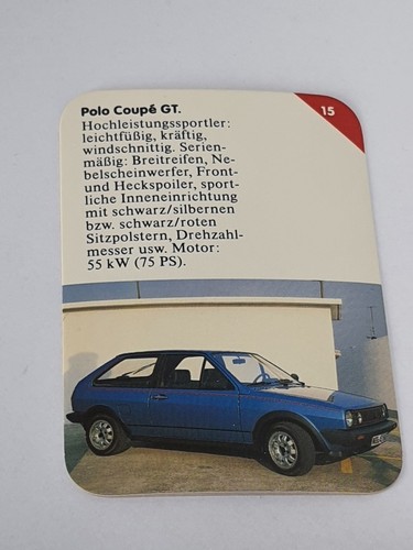 Volkswagen polo coupe - coupe, gt