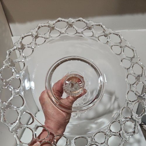 Vtg westmoreland clear glass - westmoreland,