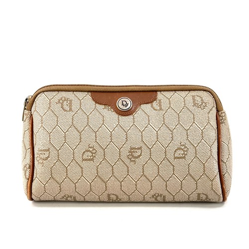 Christian dior honeycomb pouch - christian,