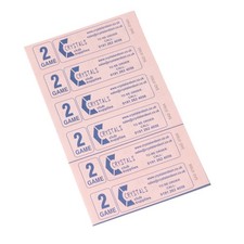 750 2 GAME / PAGE BINGO BOOKS