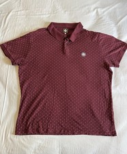 Pretty Green Burgundy Polka