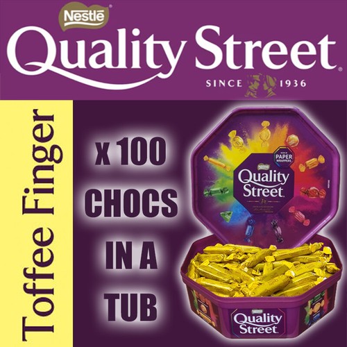 100 toffee finger tub - 100,