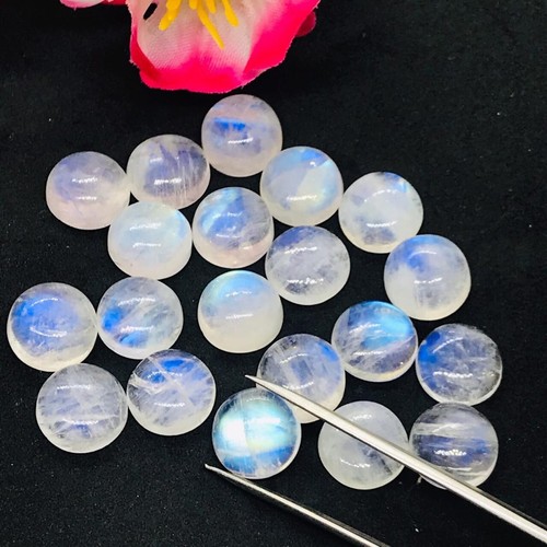 Natural rainbow moonstone - rainbow,