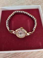 Vintage Rotary Excalibur 9 ct gold womens Watch