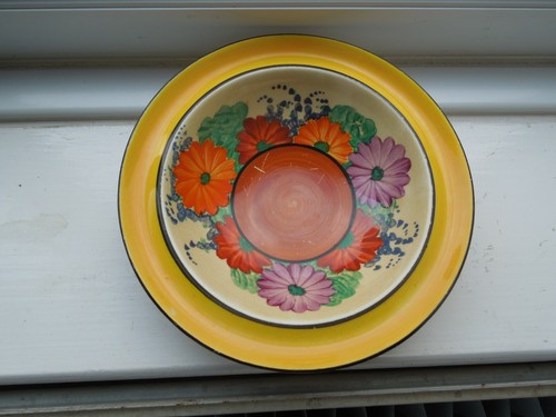Clarice cliff gayday dessert - clarice,