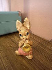 Pendelfin Stoneware Rabbit Figurine Pink “Phumf” Collectible