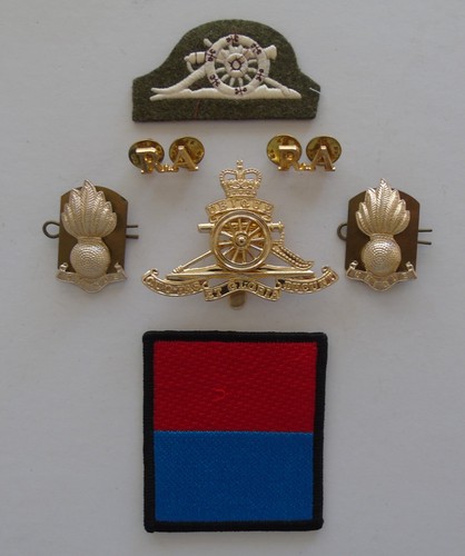 Royal artillery cap badge - royal,