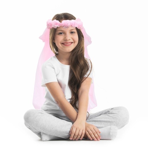 Flower headdress bridal girl - ,