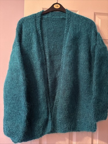 Mohair wool cardigan - mohair,