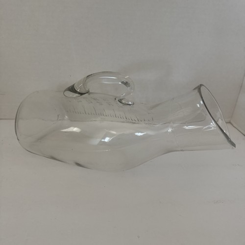 Glass hospital urinal - hospital, specimen