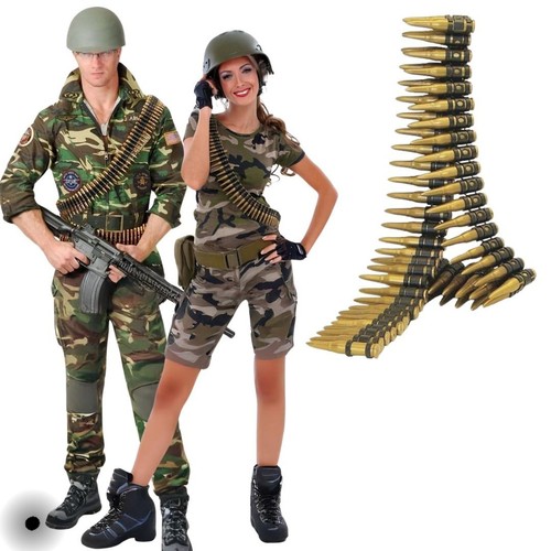 Piece plastic bullet belt - piece,