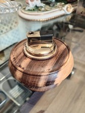 Vintage 1960s Kingsway Electronic  Gas table lighter fully working 10cm diameter