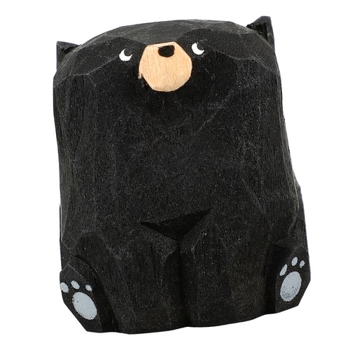 Wood bear statue ornaments - bear,