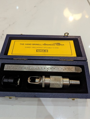 Sisco hand brinell hardness - brinell,