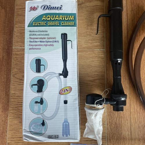 Aquarium cleaner kit vacuum - kit,