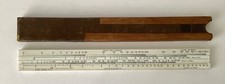 ELLIOTT BROS LONDON RARE POLLITS PIPE CALCULATOR SLIDE RULE !