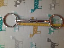 Myler Style Horse Bit. 5 1/2".  Stainless Steel