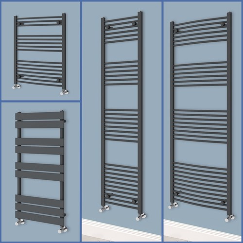 Anthracite flat panel straight - panel,