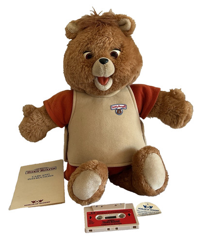 Teddy ruxpin worlds wonder - teddy, of