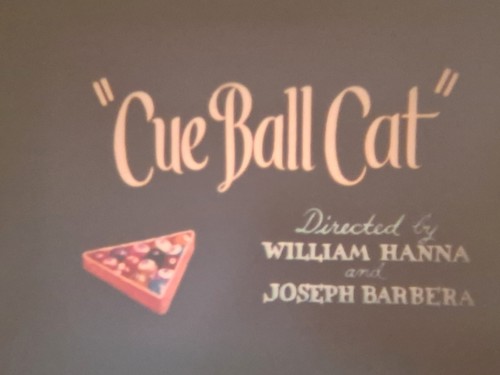 Tom and jerry cue ball - and,