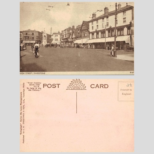 Vintage postcard high - -,