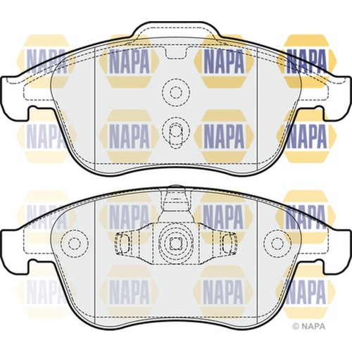 Brake pads set for - for, renault