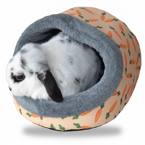 Small animal plush hooded - small,