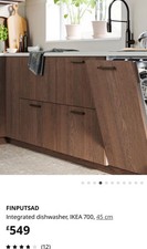 FINPUTSADIntegrated dishwasher, IKEA 700, 45 cm