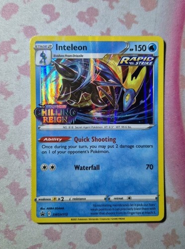 Pokemon card inteleon - pokemon,