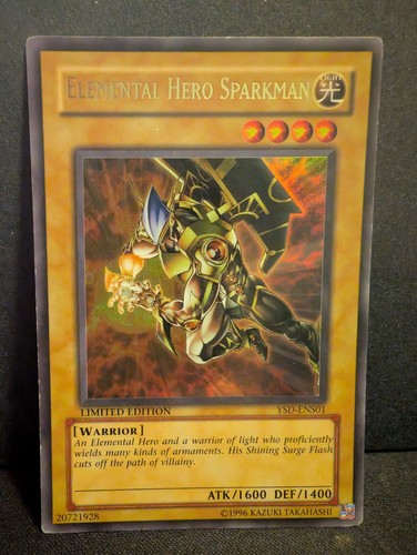 Elemental hero sparkman - hero,