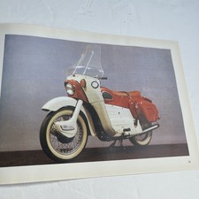 Print 1993: 1964 Ariel 249 cc Leader Motorcycle Motorbike Vintage Print poster